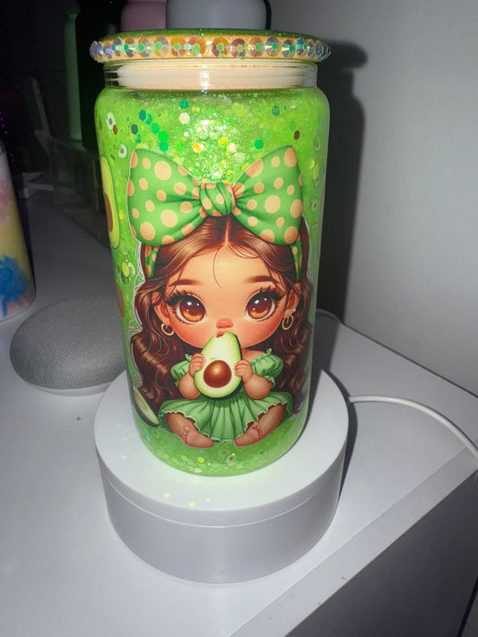 Avocado Snow Globe