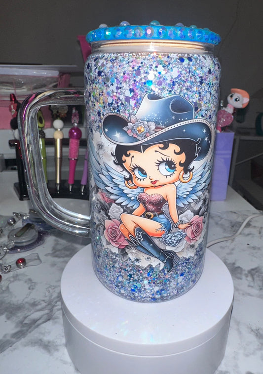 BB Glass Snow Globe