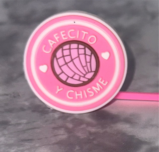 Cafecito y Chisme Straw Topper