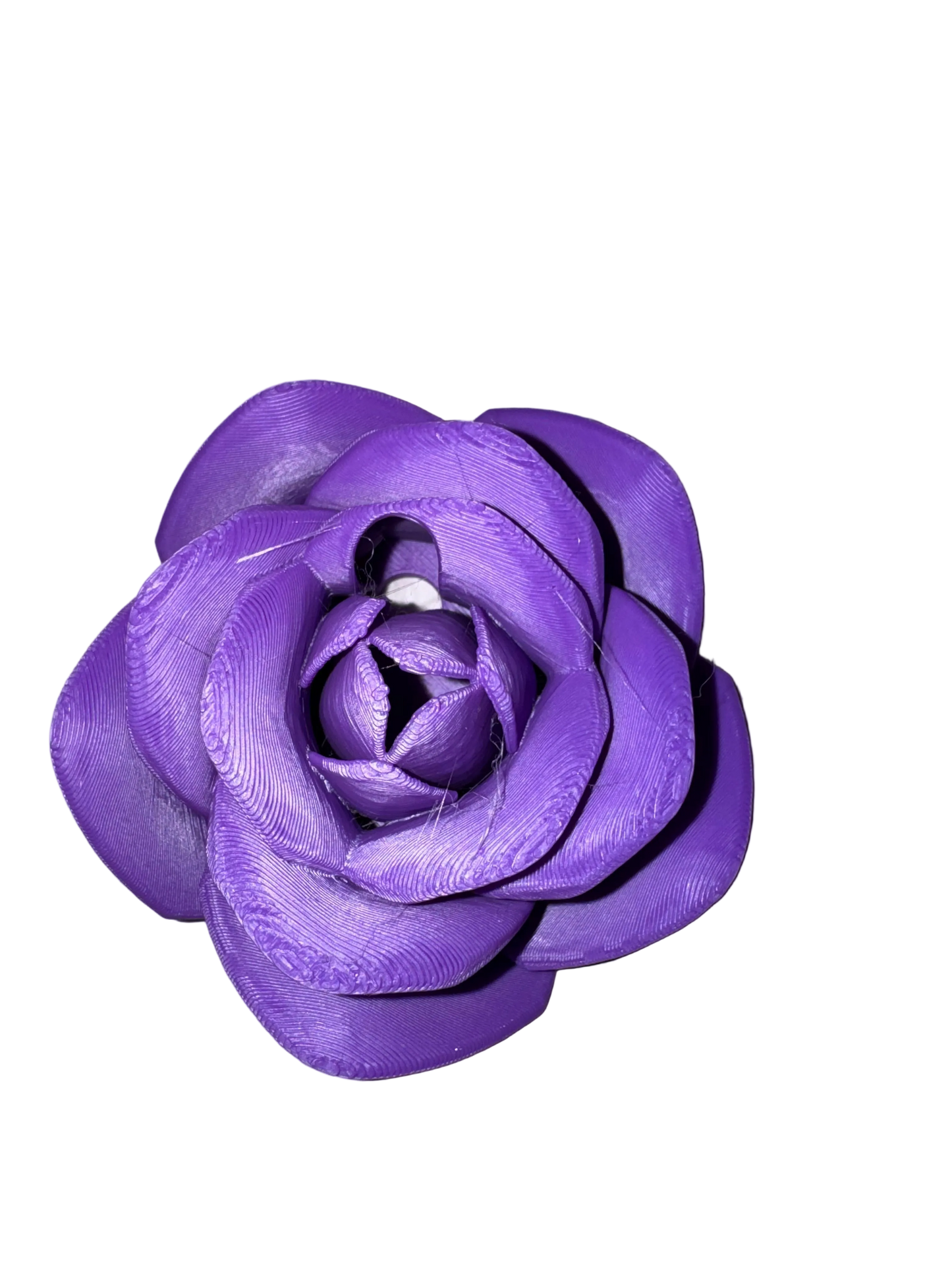 Dark Purple Rose 3D Lid Topper (16/20oz only)