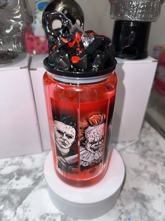 Horror Movies Drip Tumbler