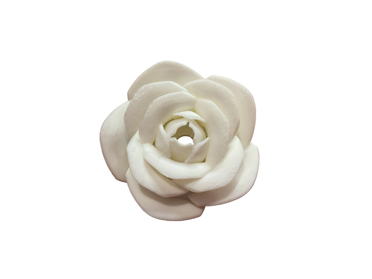 White Rose 3D Lid Topper (24oz only)