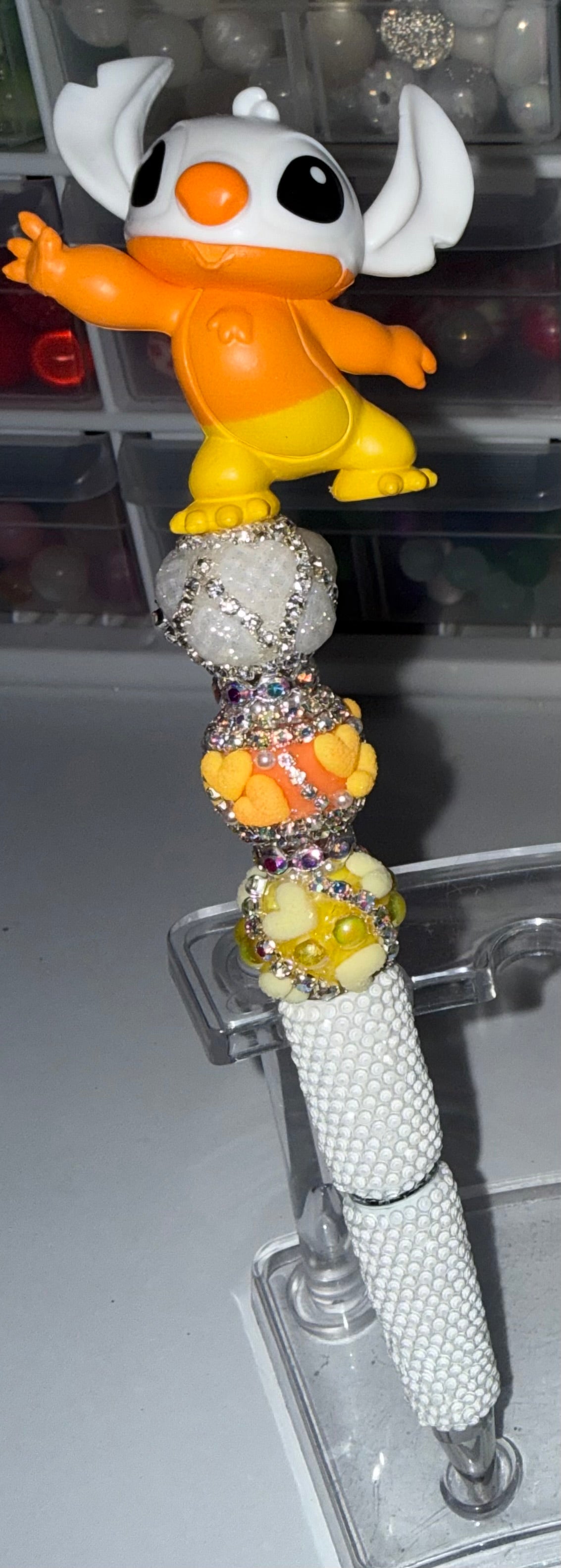 Halloween Candy Corn Stitch Pen