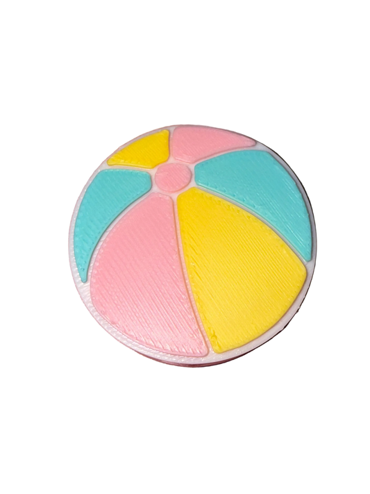 Beach Ball Straw Topper