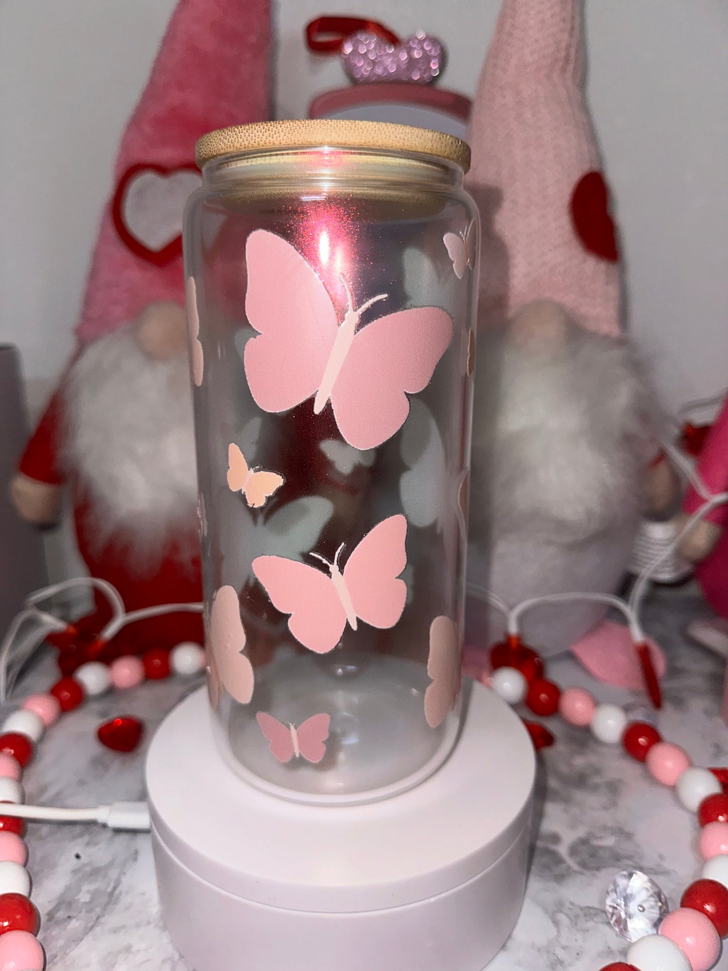 Iridescent Imperfection Glass Tumbler