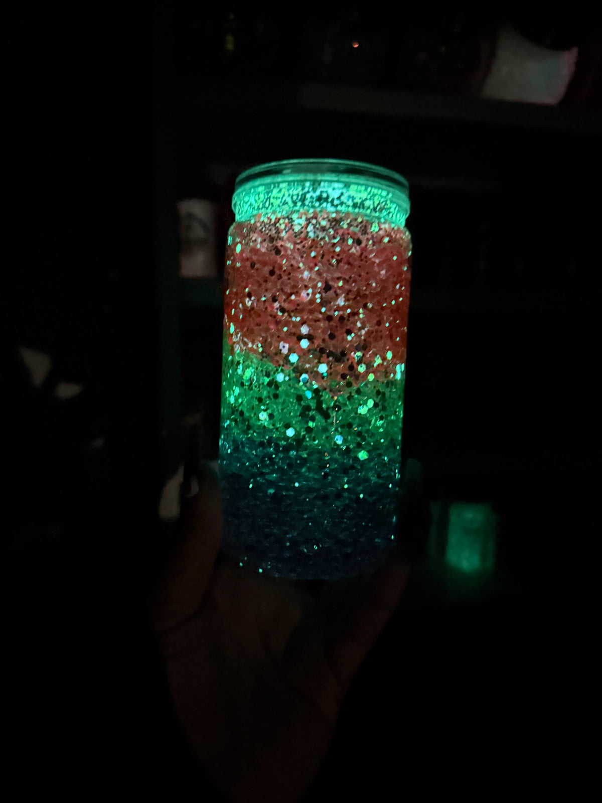 Rainbow Diamond Snow Globe