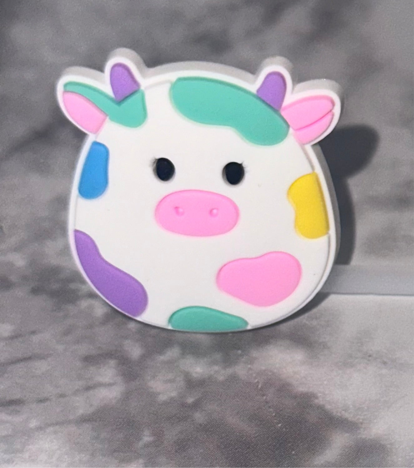 Colorful Pig Straw Topper