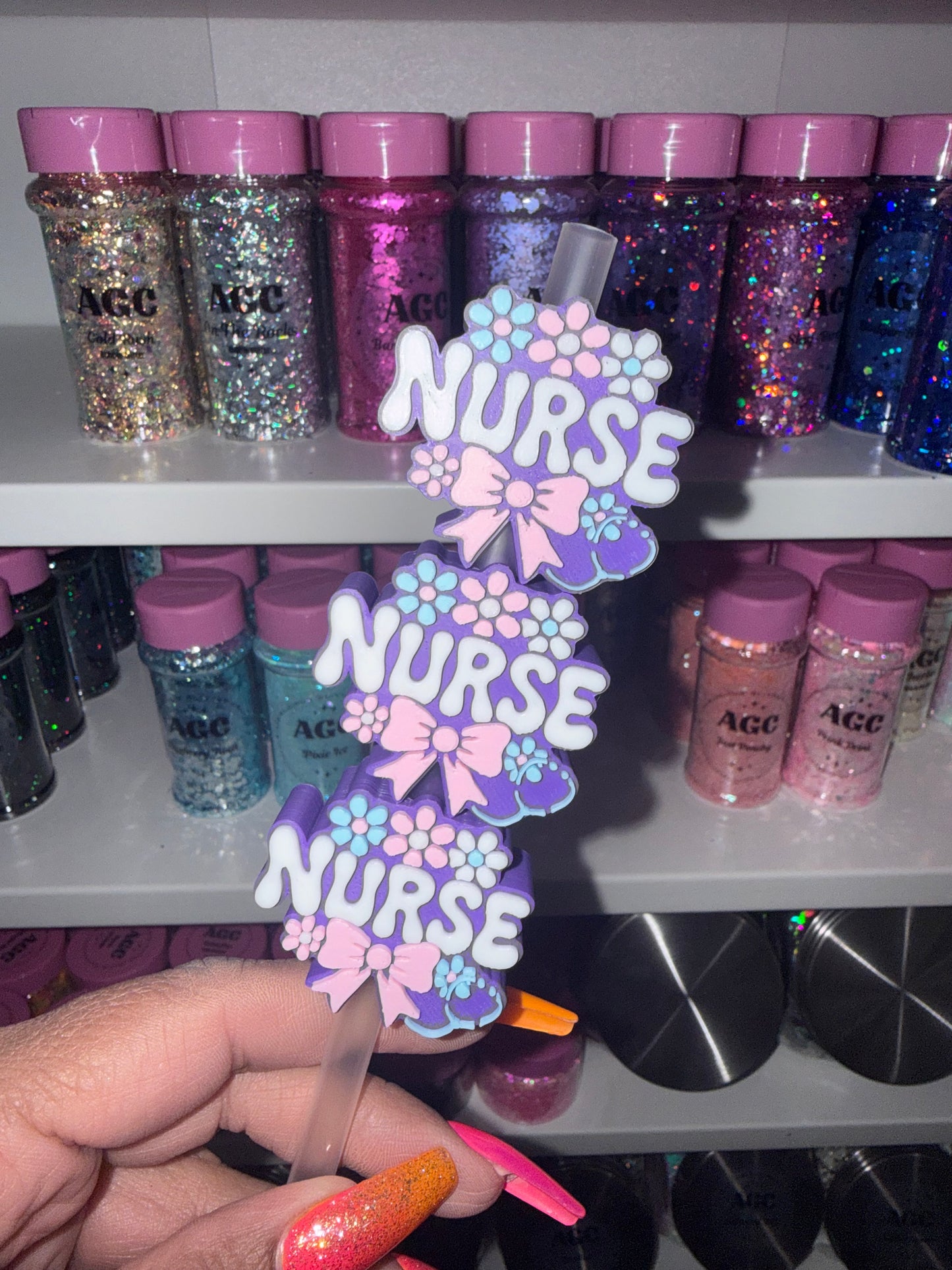 Nurse Straw Topper