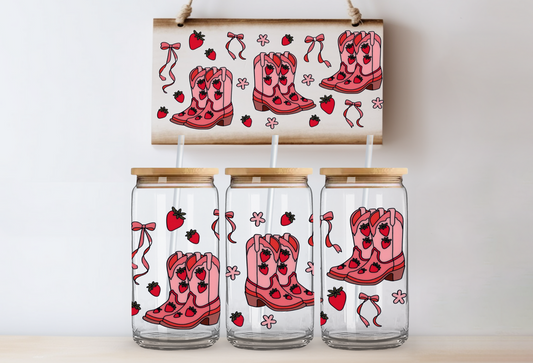 Strawberry Boots