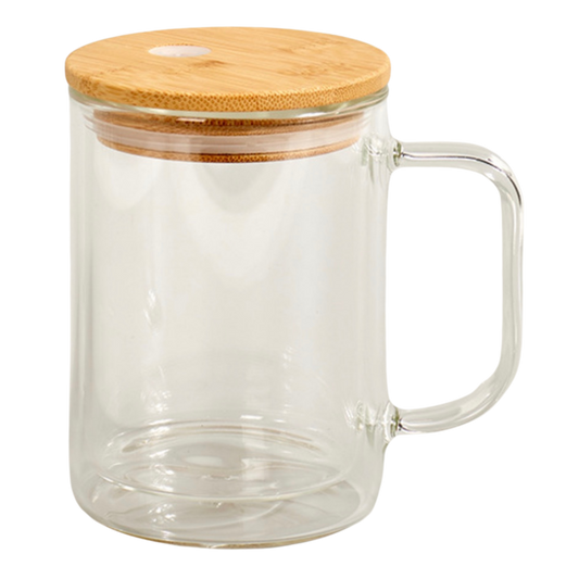 15oz Glass Mug Snow Globes