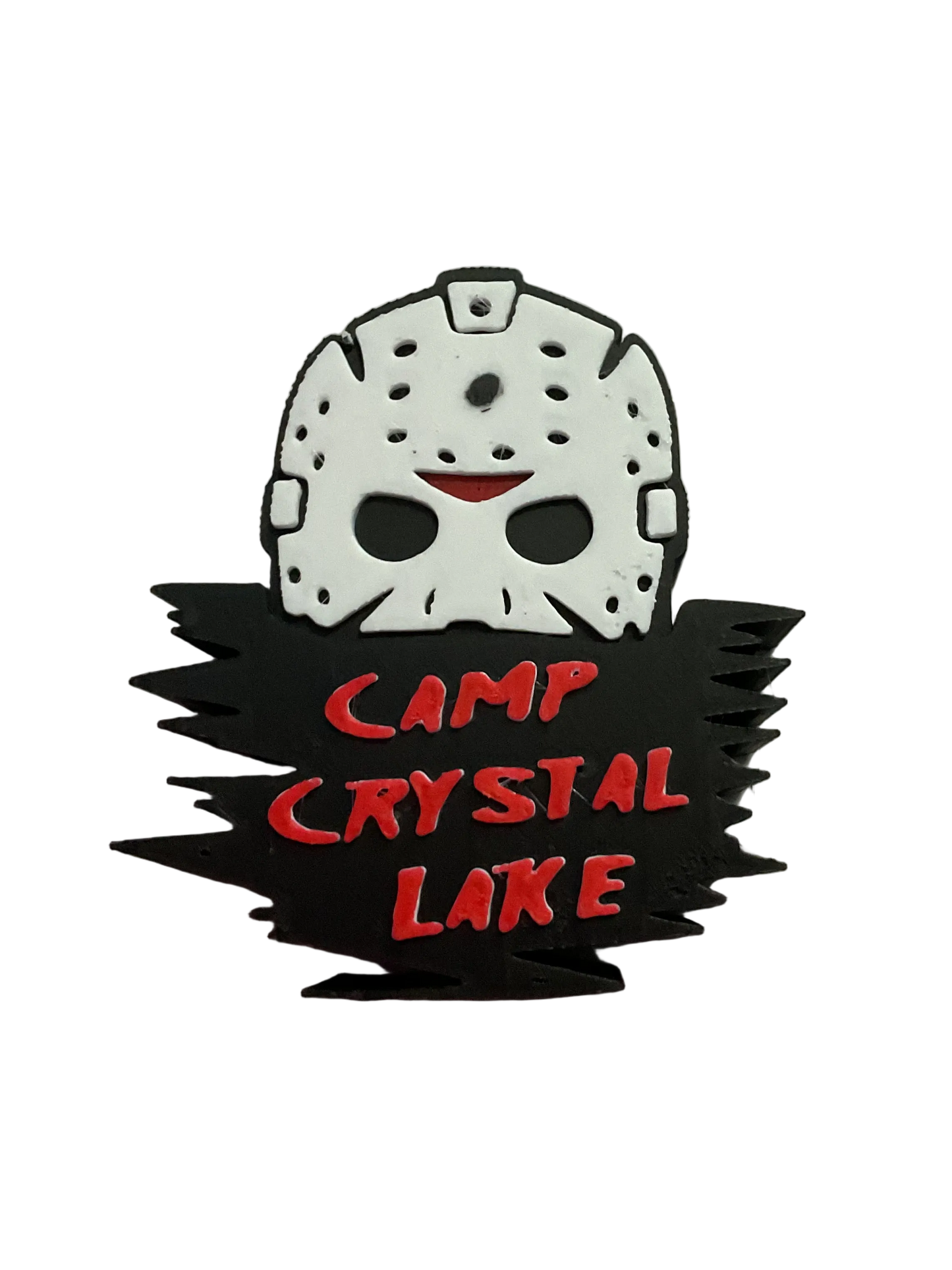 Jason 3D Straw Topper