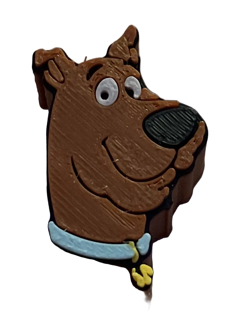 Scooby 3D Straw Topper