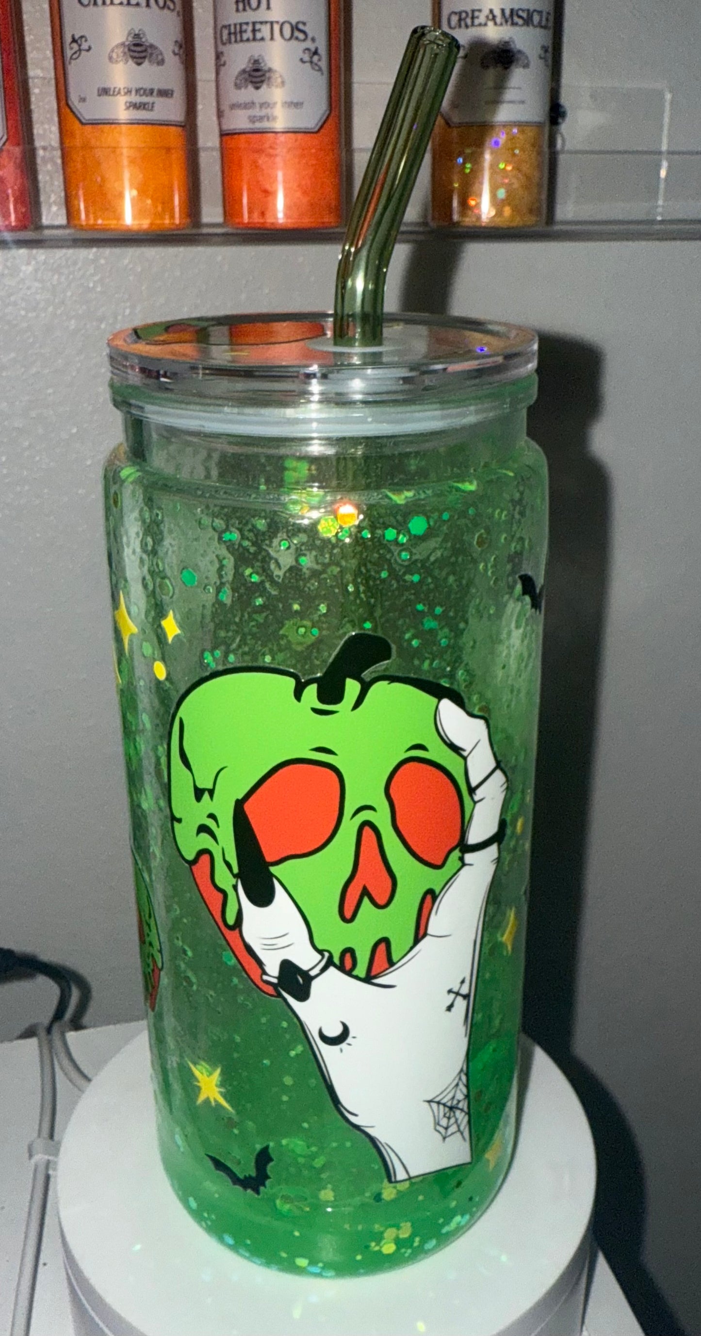 Poison Apple Glow in the dark Snow Globe
