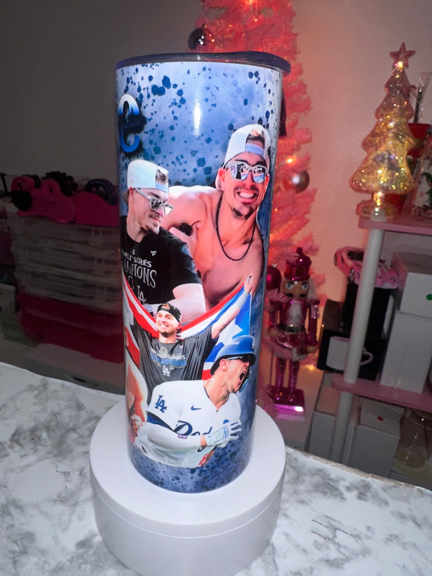 Bleed Blue Tumbler 2