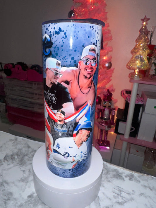 Bleed Blue Tumbler 2