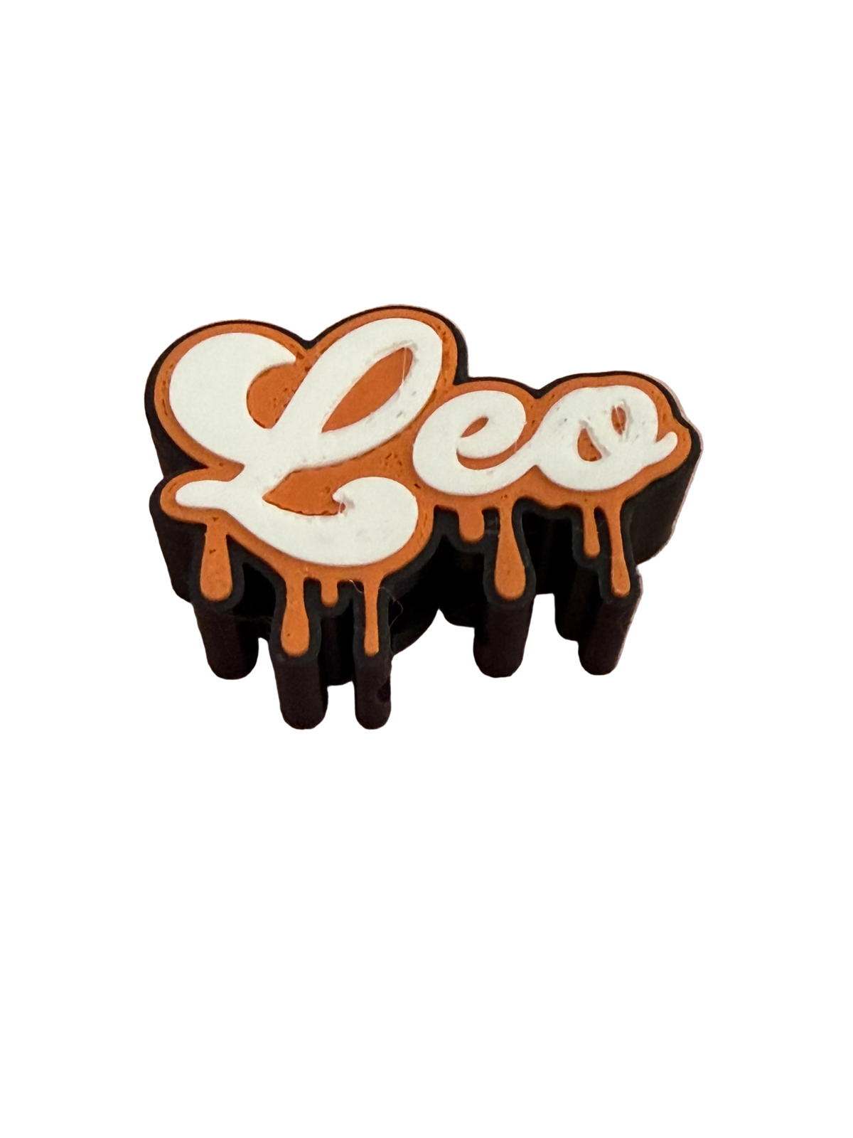 Leo 3D Straw Topper