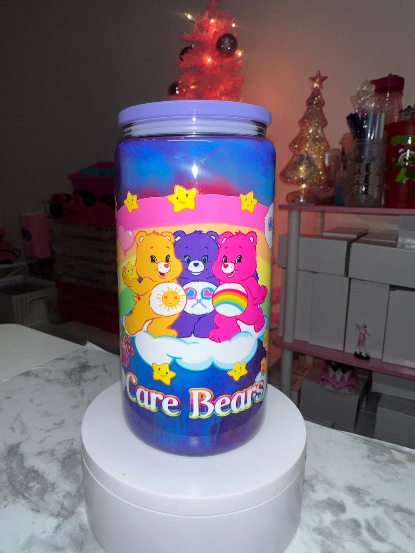 Bears Colorful Snow Globe