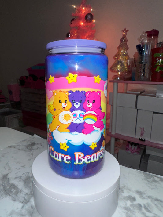 Bears Colorful Snow Globe