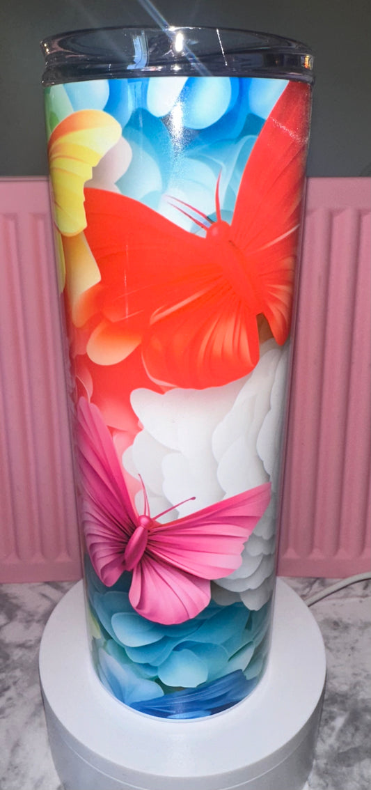 3D Flower Tumbler
