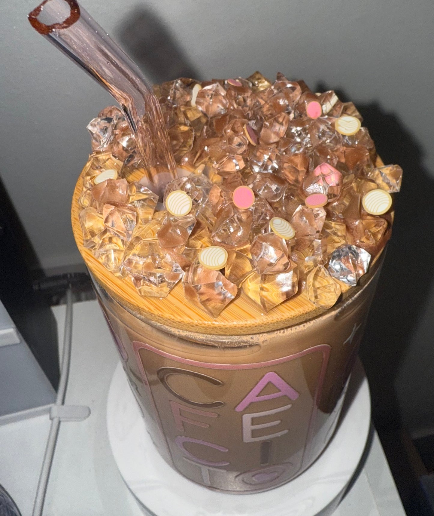 Coffee Mug Snow Globe