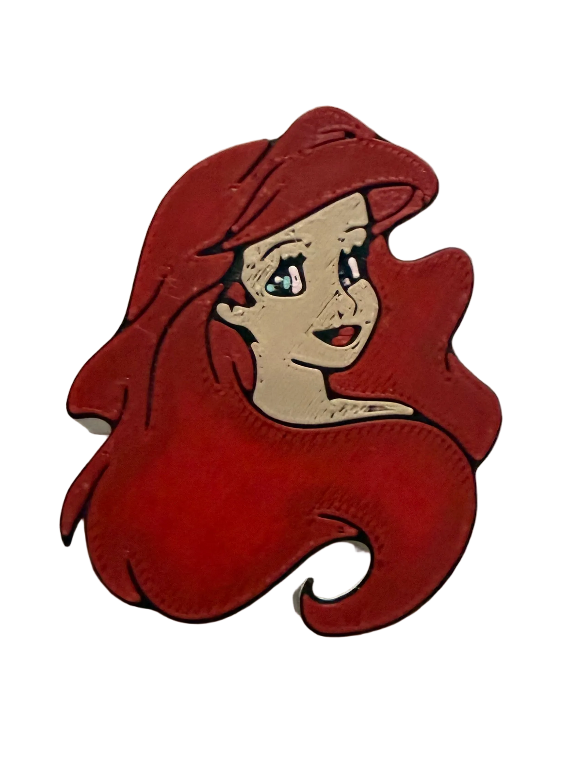 Mermaid 3D Straw Topper (Stanley)
