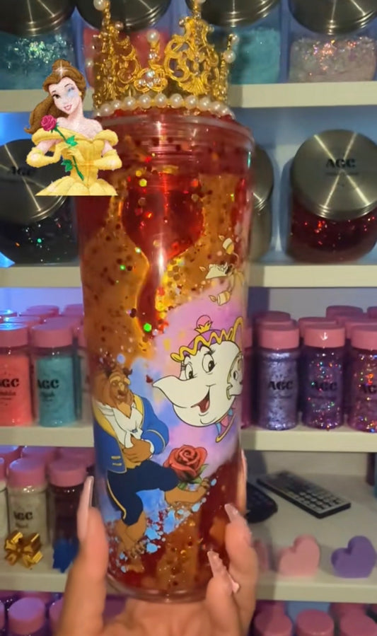 Beauty & The Beast  Snow Globe