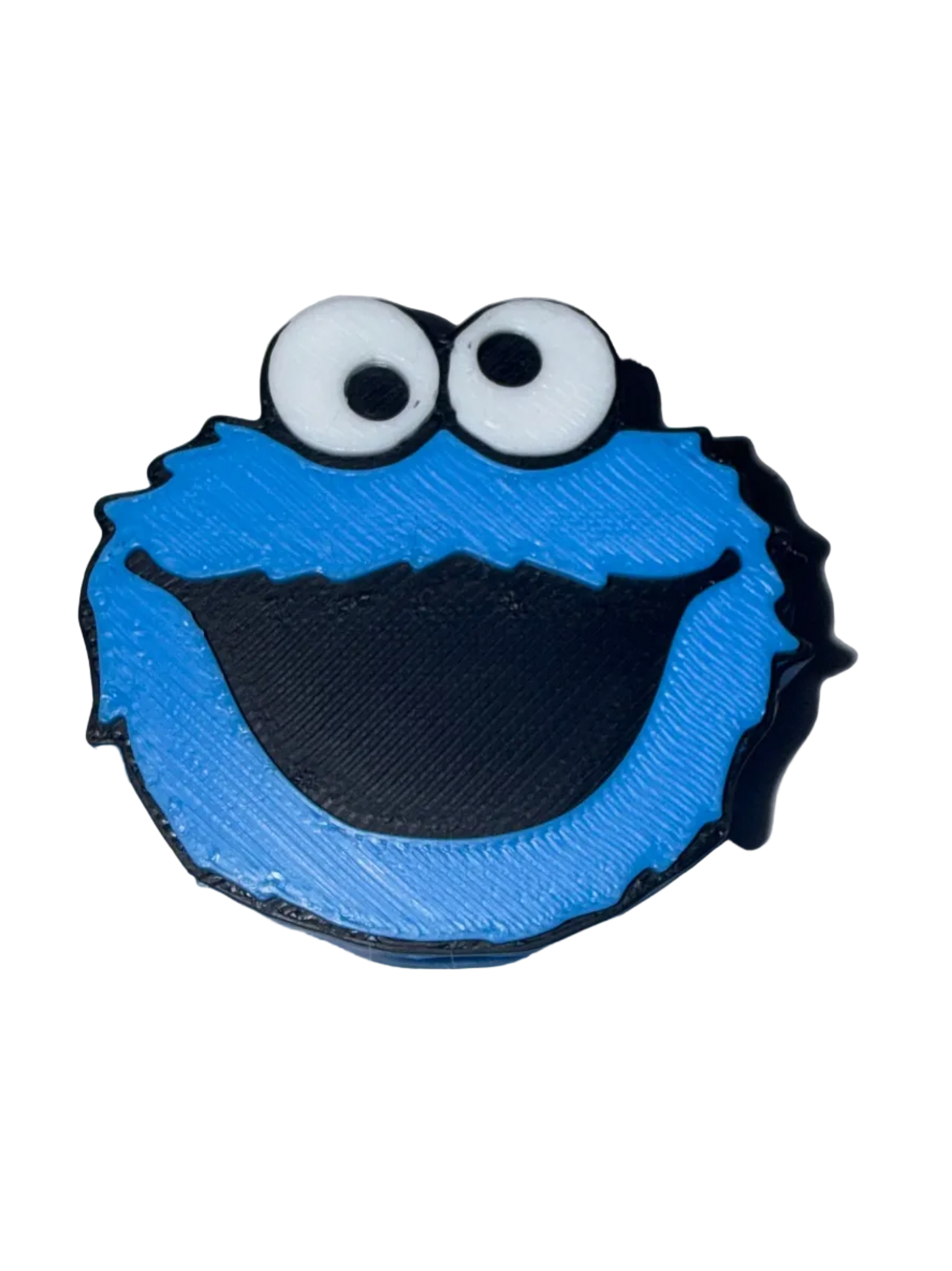 Cookie Monster 3D Straw Topper