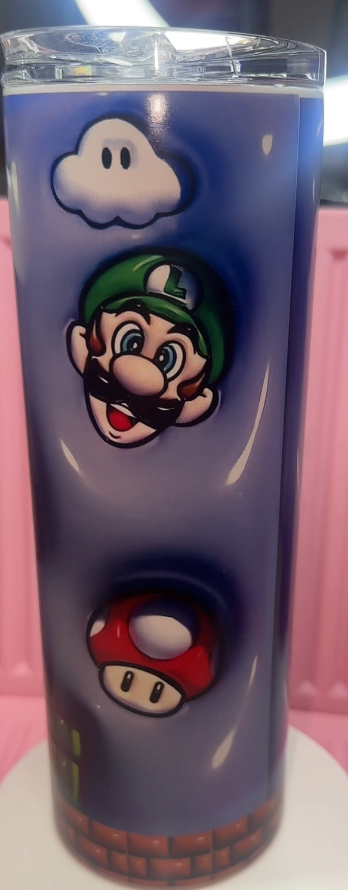 Mario Sublimation Tumbler