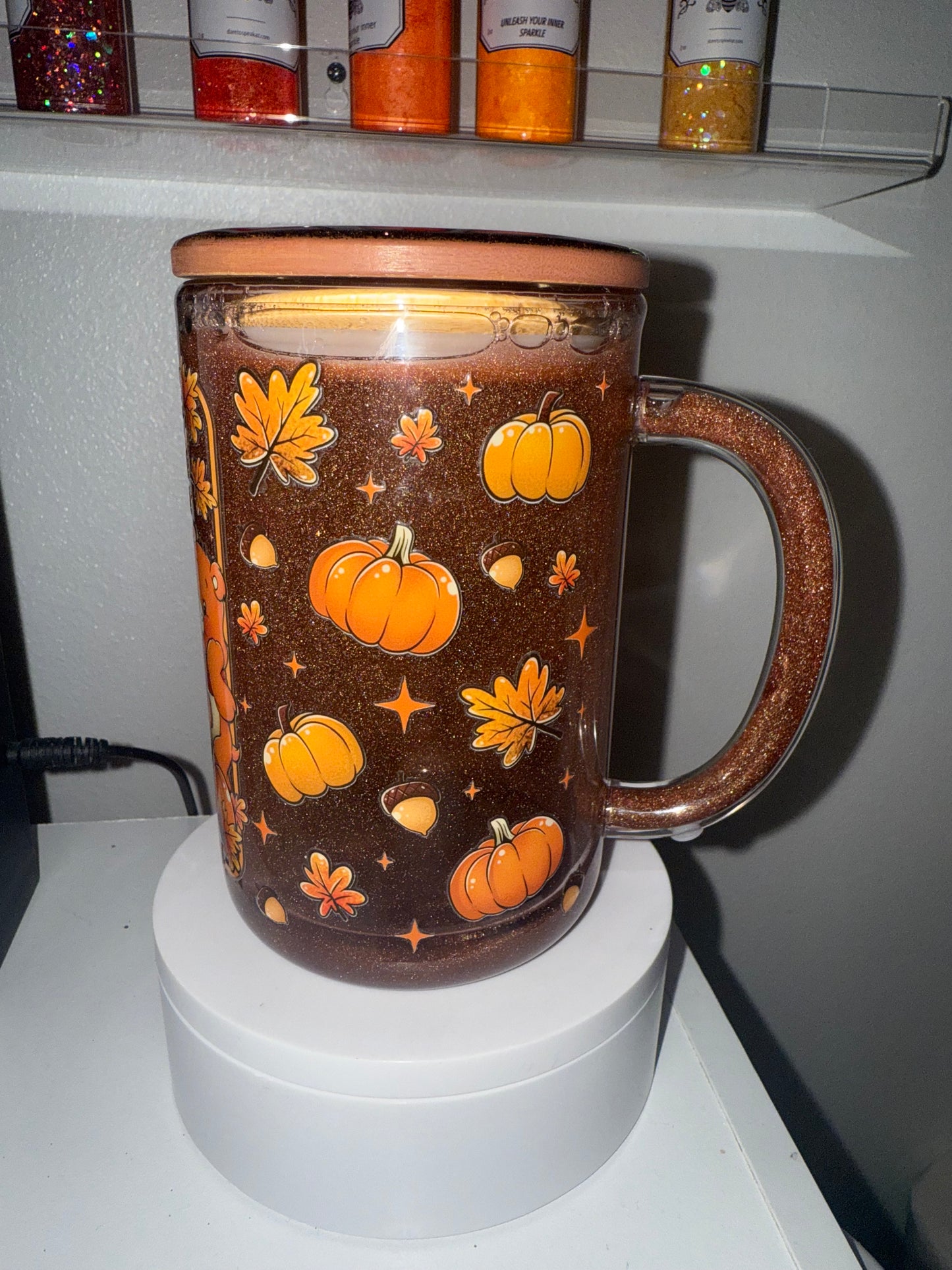 Fall Bears MICA Mug Snow Globe