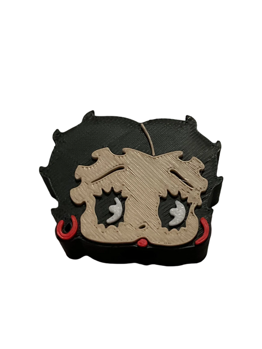 Betty Boop 3D Straw Topper