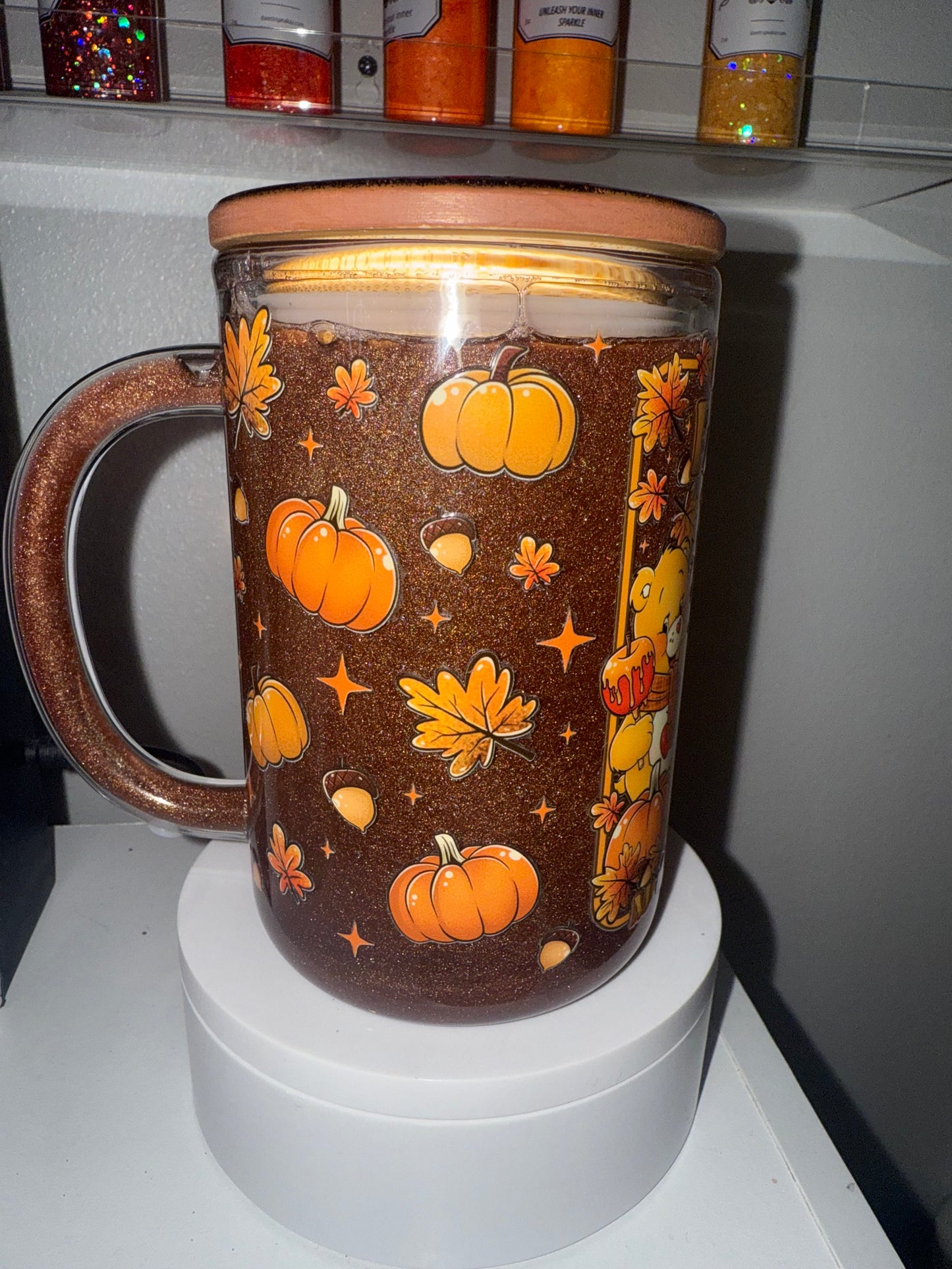 Fall Bears MICA Mug Snow Globe