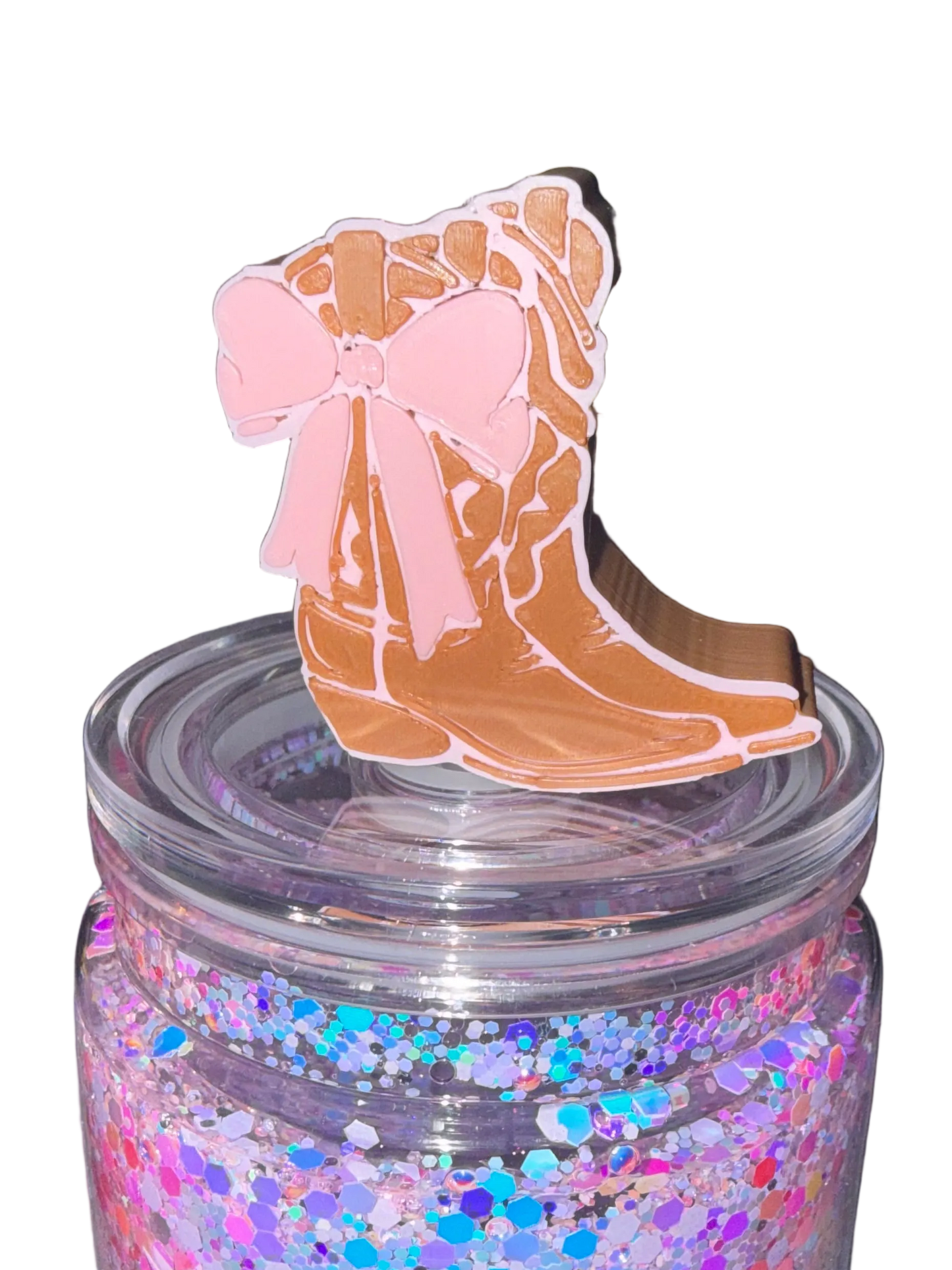 Cowgirl Boot Straw Topper