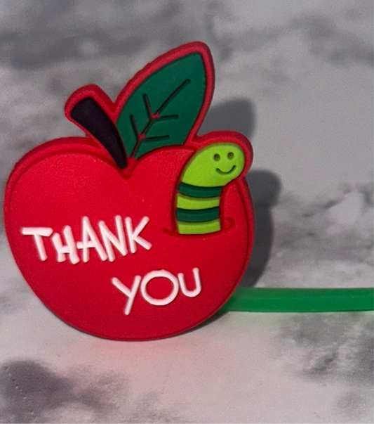 Apple Straw Topper