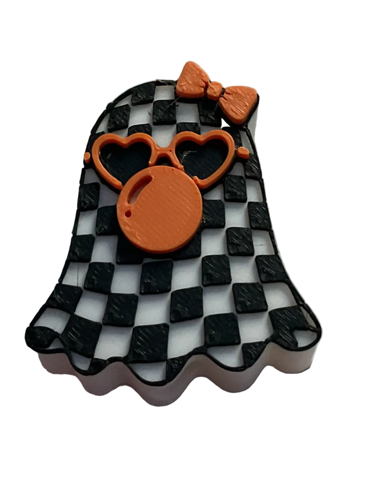 Bubblegum Ghostie 3D Straw Topper