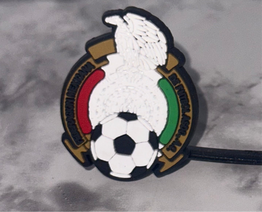 Soccer Straw Topper
