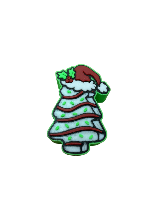 Christmas Snack 3D Straw Topper