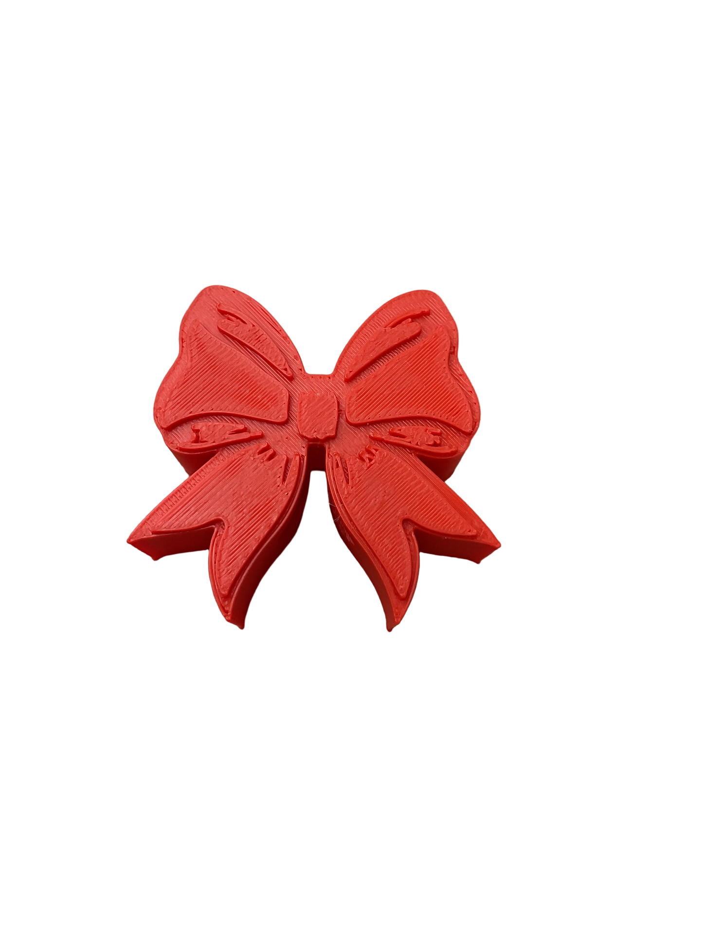 Red Bow 3D Topper