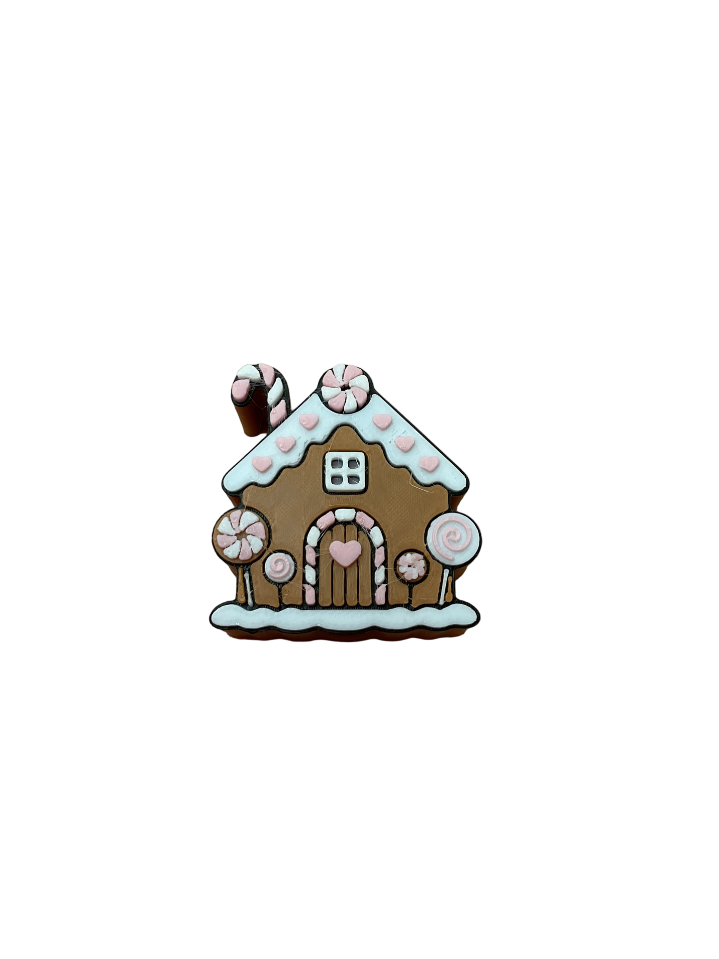 Christmas Gingerbread House 3D Topper