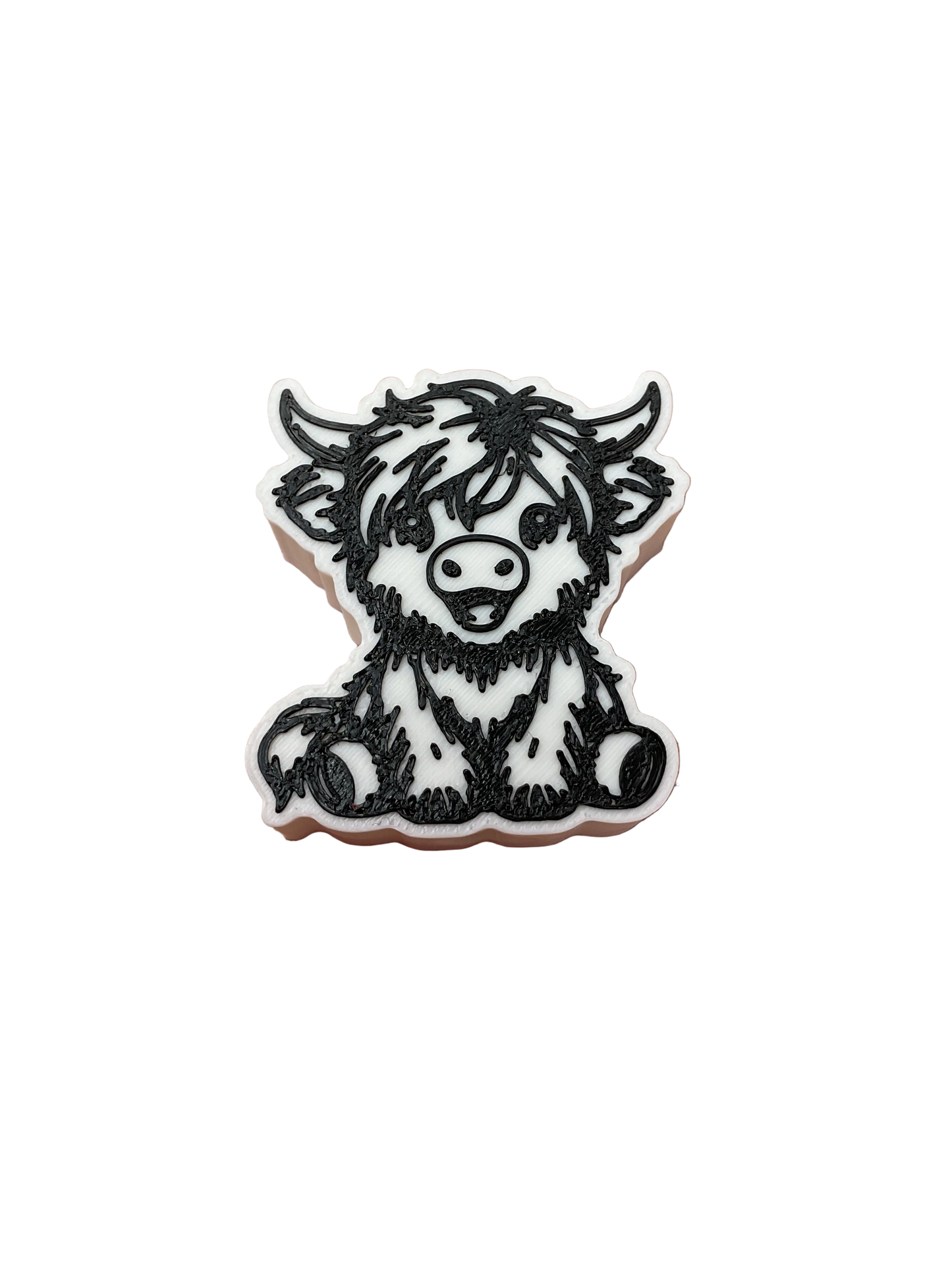 Highland Cow 3D Stopper