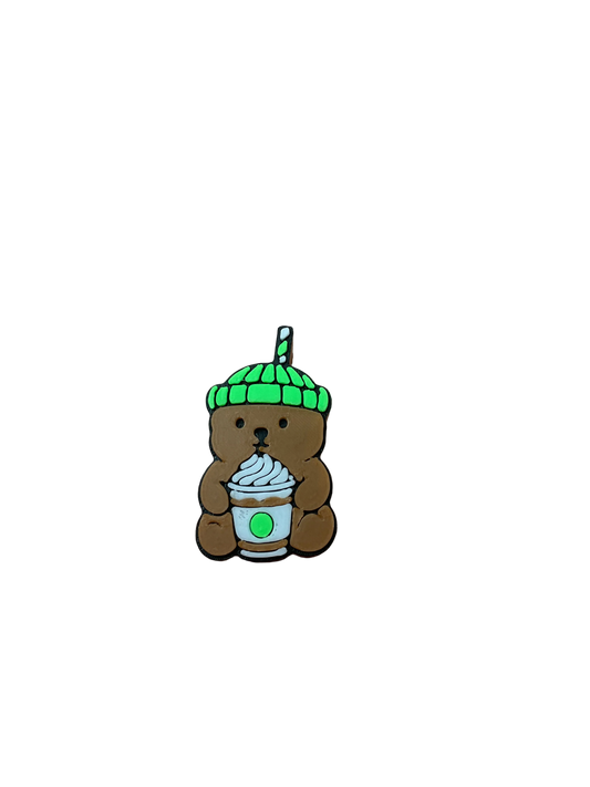 Coffee Bear 3D Topper