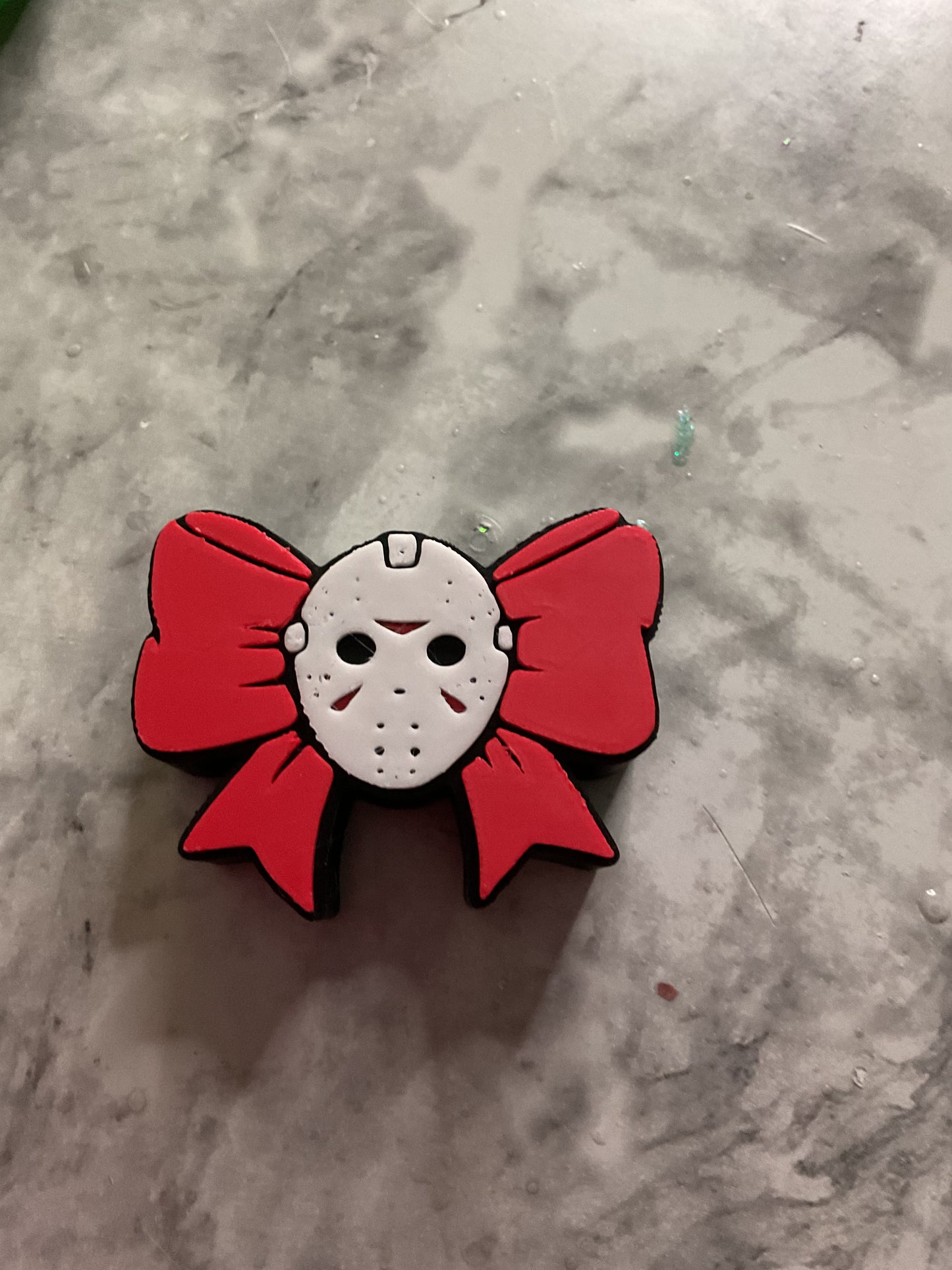 Jason Bow 3D Straw Topper