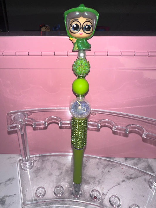 Green Fairy Beaded Pen