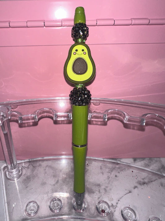 Avocado Beaded Pen