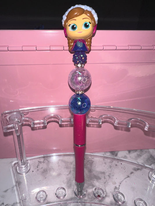 Glitter Pink Pen