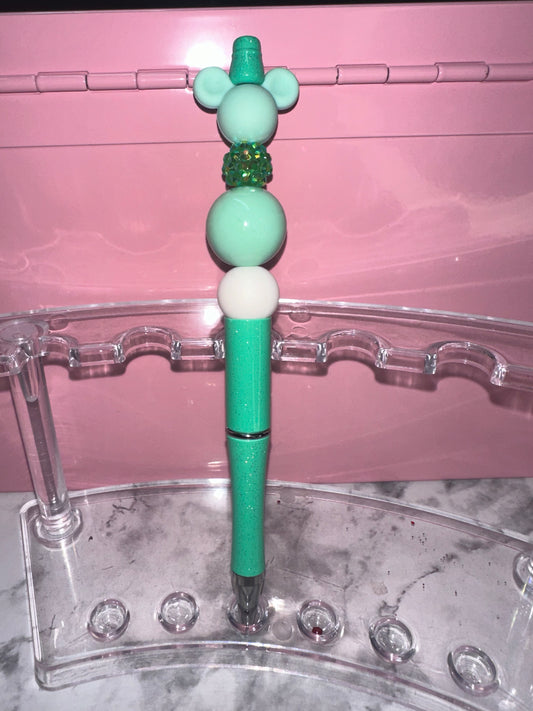 Turquoise Beaded Pen