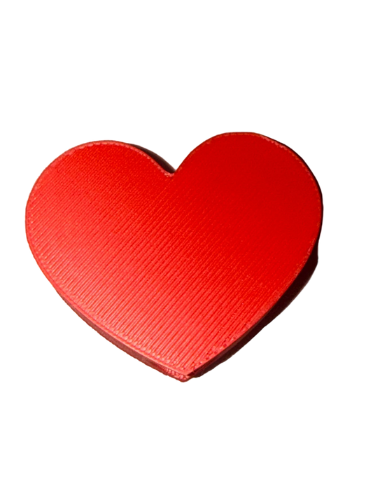 Red Heart 3D Straw Topper