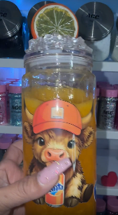 Orange Soda Tumbler