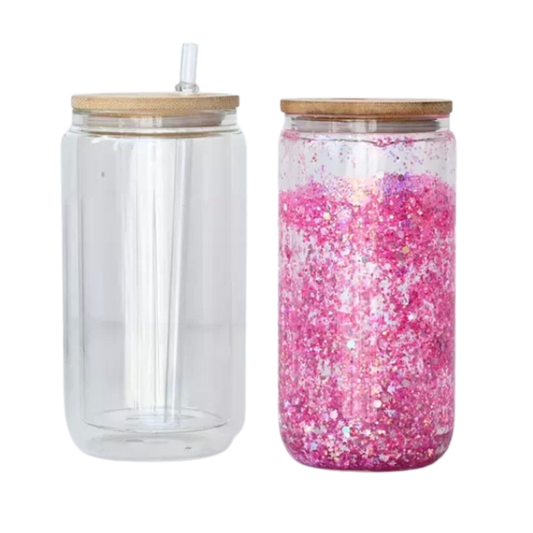 16oz Glass Snow Globes