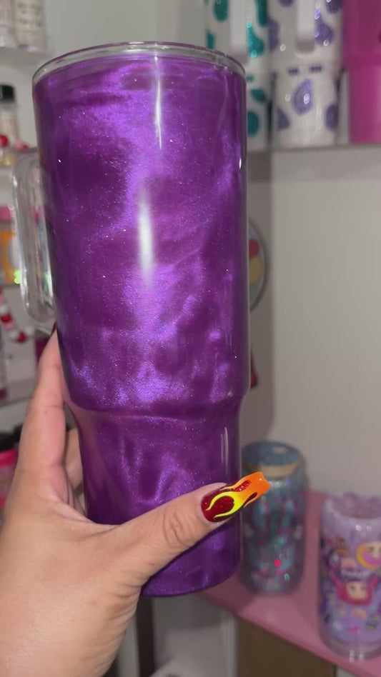 Purple Cat Eye