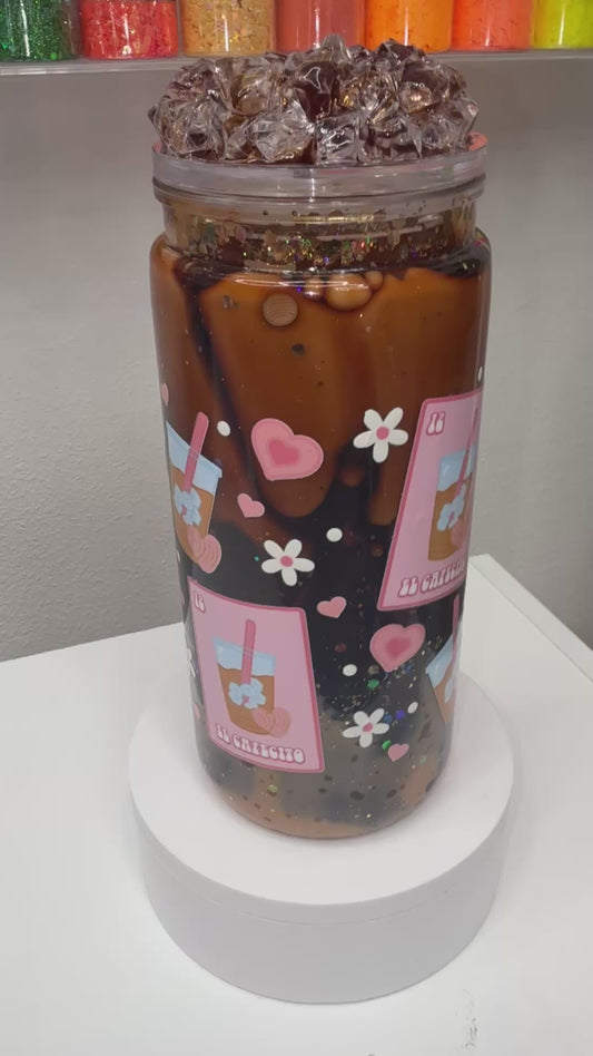 Cafecito Snow Globe Tumbler